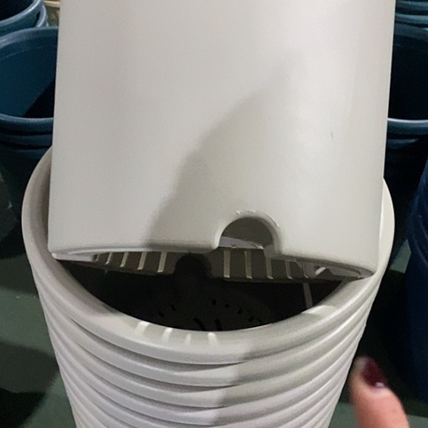 树脂四季8号灰白无托5个微瑕