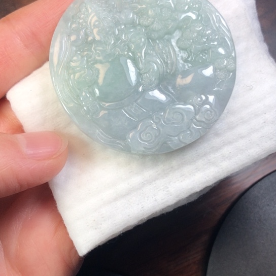 翡翠未镶嵌颈饰缅甸A货，每天下午1点半开播
