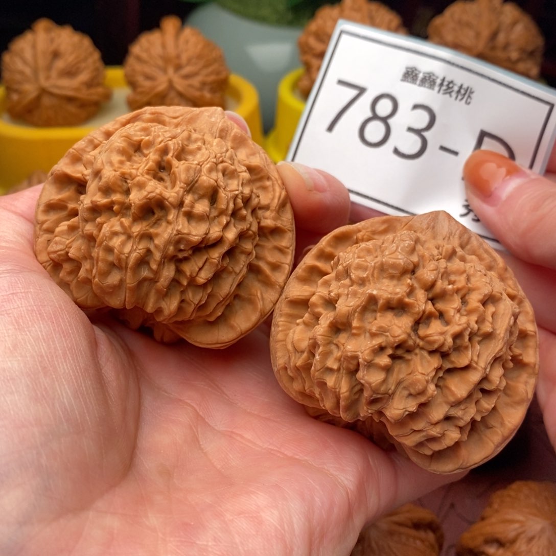 文玩核桃把件官帽51