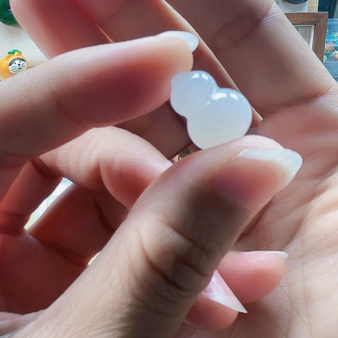 和田玉未镶嵌吊坠(不含链)