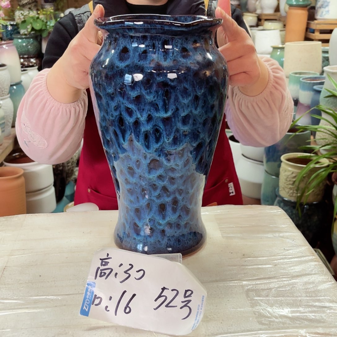 紫砂花盆高度30口径16