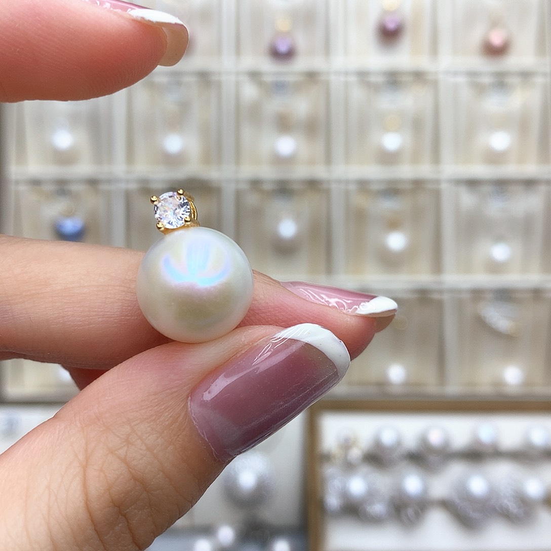 淡水珍珠合金颈饰