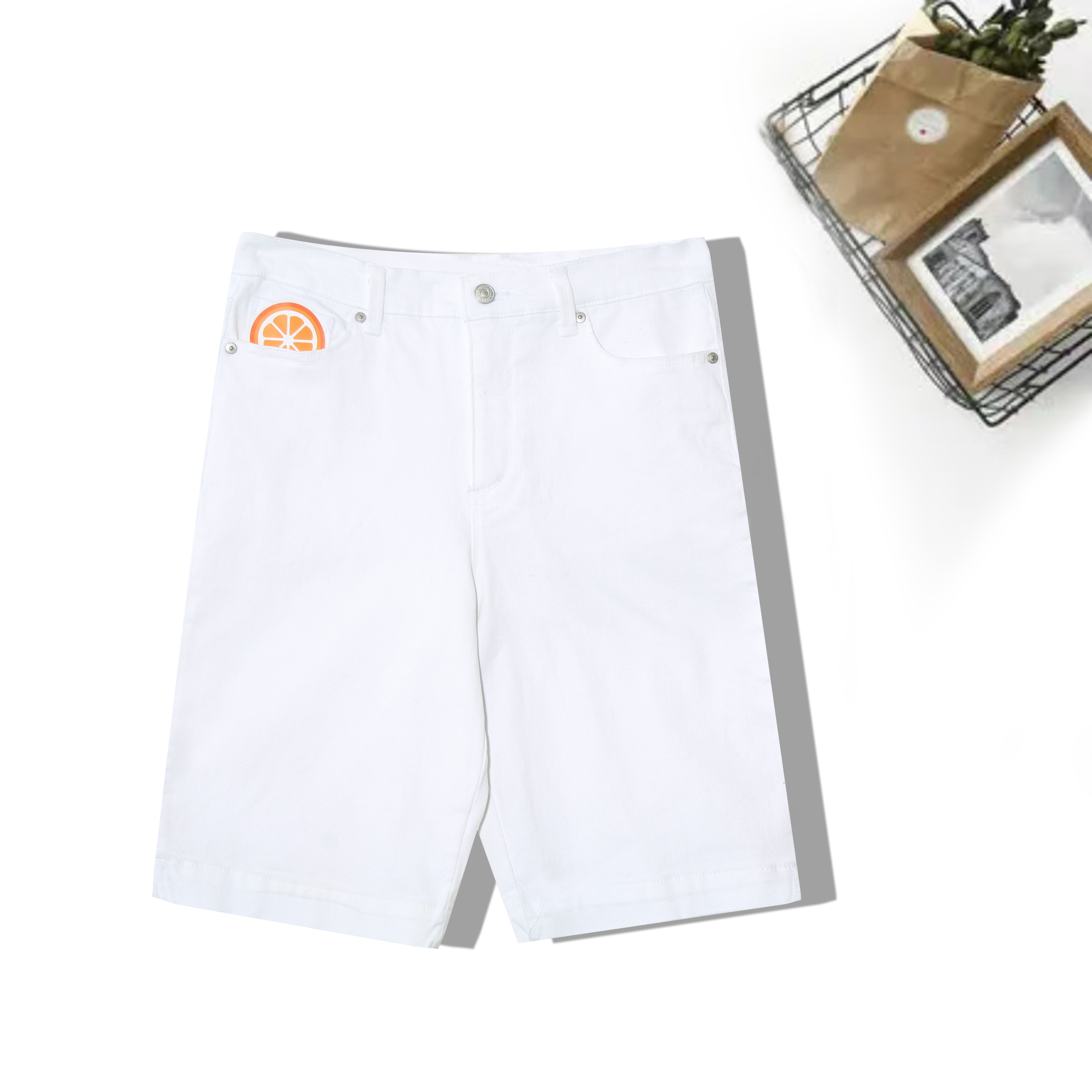 男女同款纯色短裤原宿风宽松休闲五分夏季潮流百搭气质短裤2G489