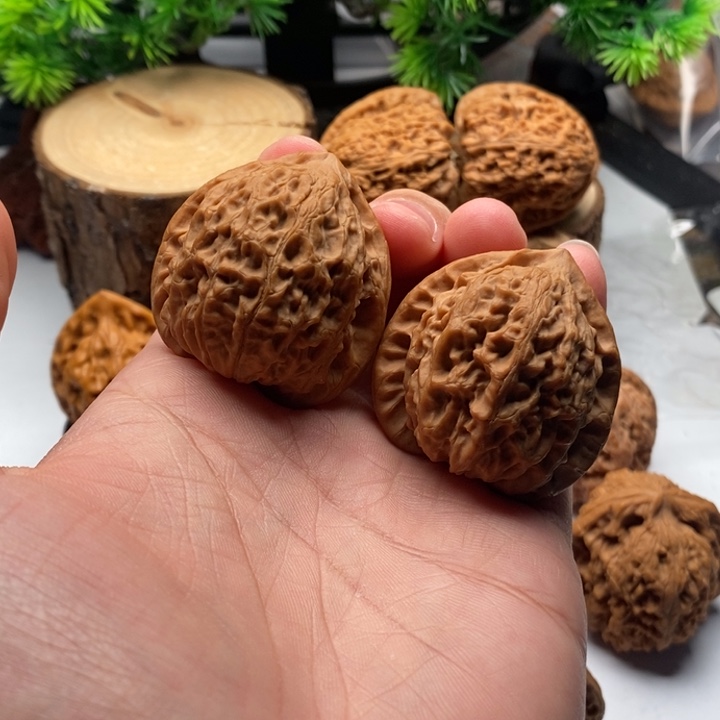 把件文玩核桃39全品金牛（原树）