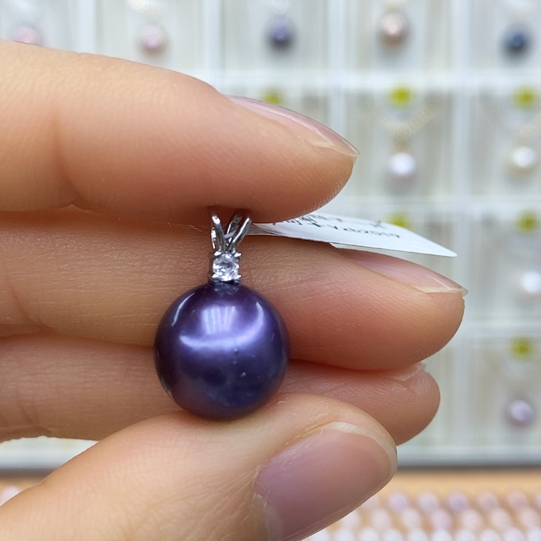 未镶嵌淡水珍珠吊坠(赠链)