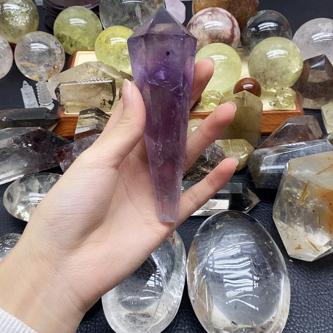 珠宝半成品水晶未镶嵌248水晶石