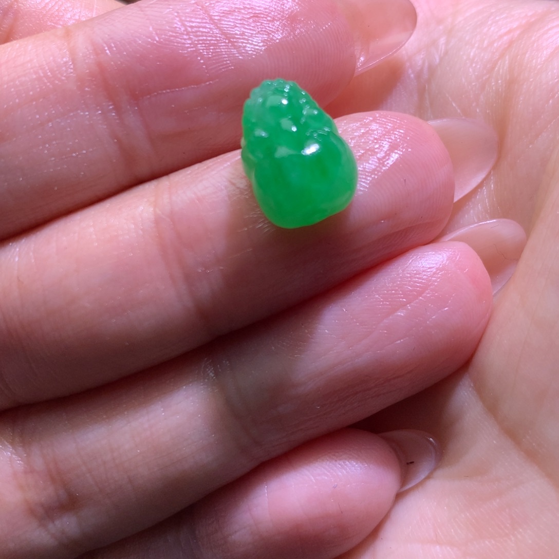 定制翡翠未镶嵌友*毛