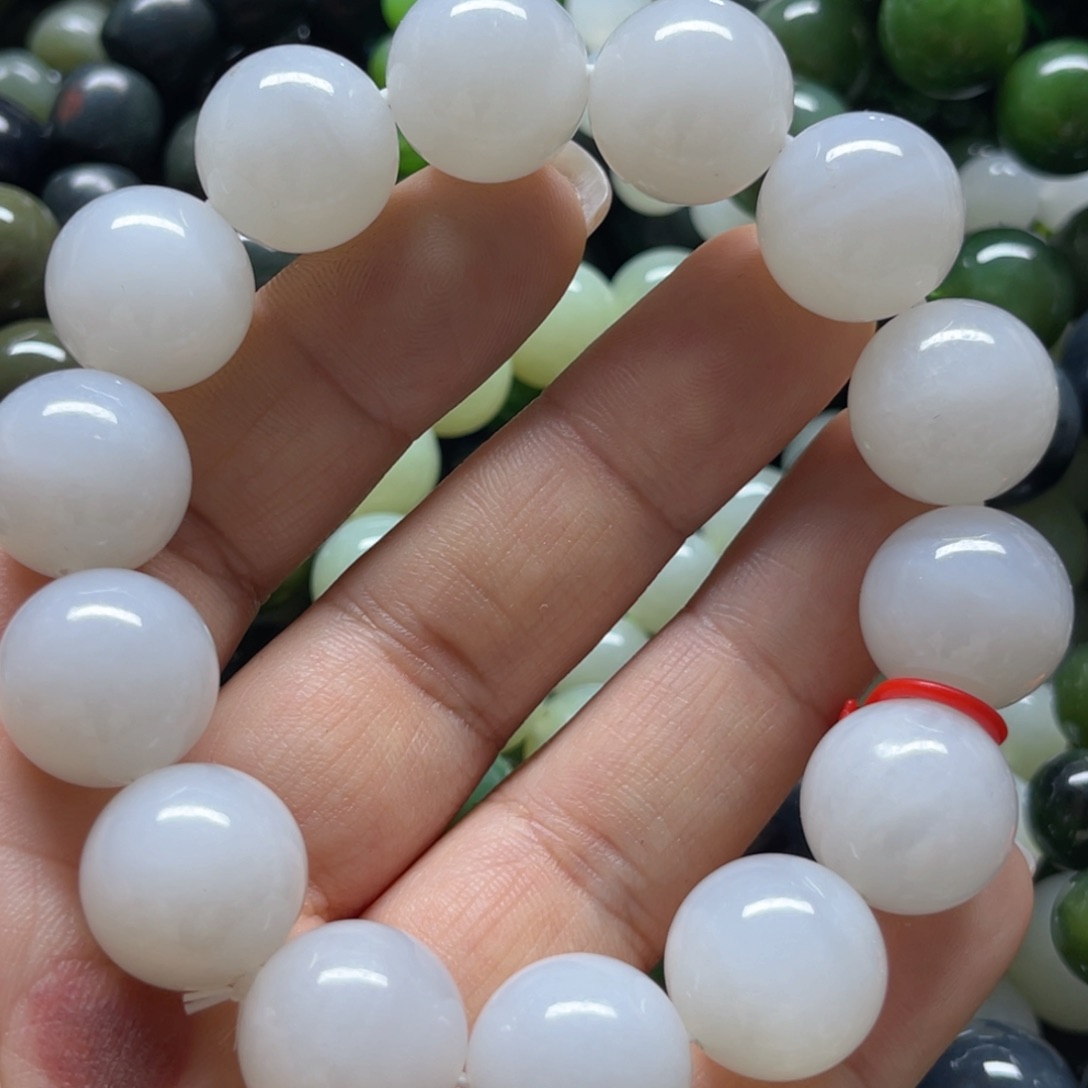 和田玉手链未镶嵌