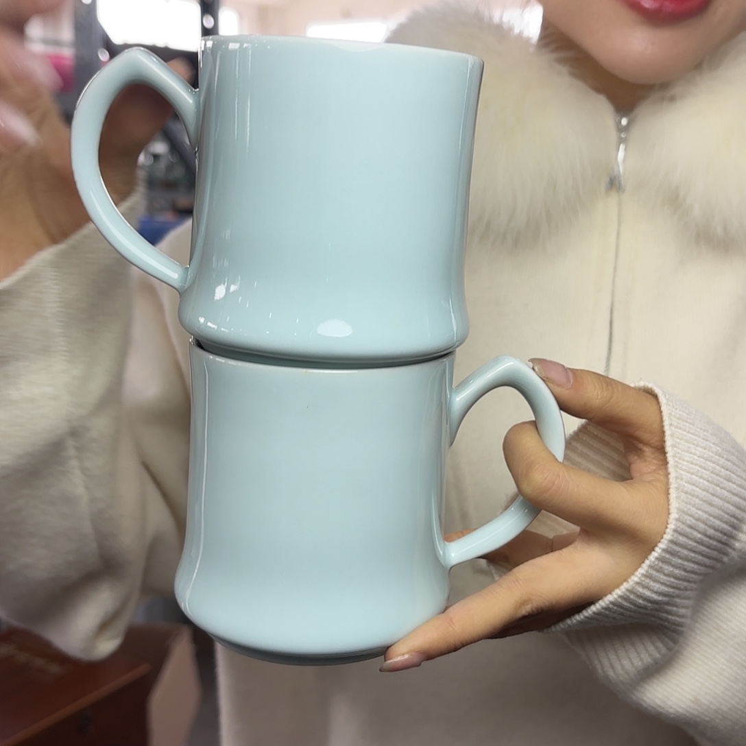 龙泉云间青瓷小米茶器