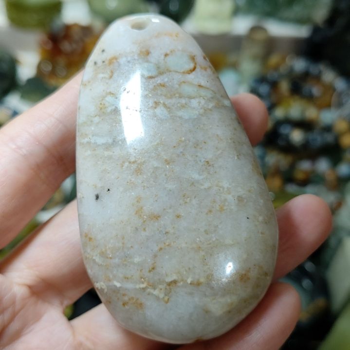 岫玉未镶嵌手把件款式