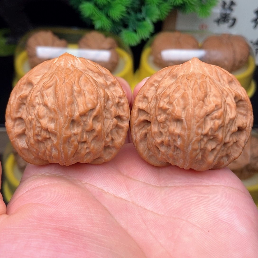 吊坠文玩核桃43日月