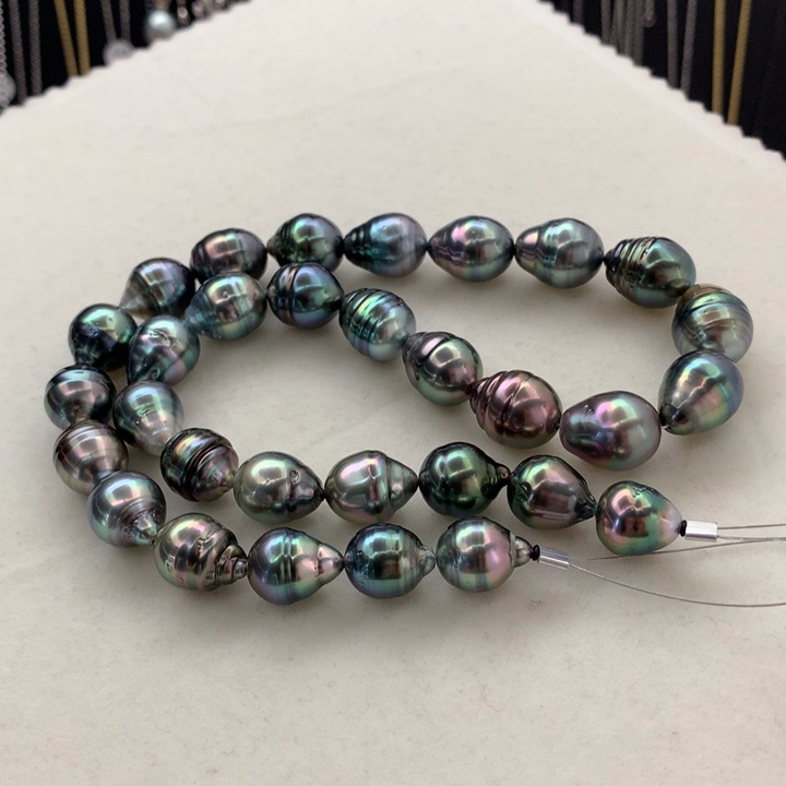 银S925镶嵌项链海水珍珠