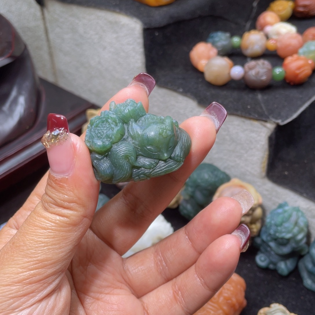 石英质玉手链未镶嵌
