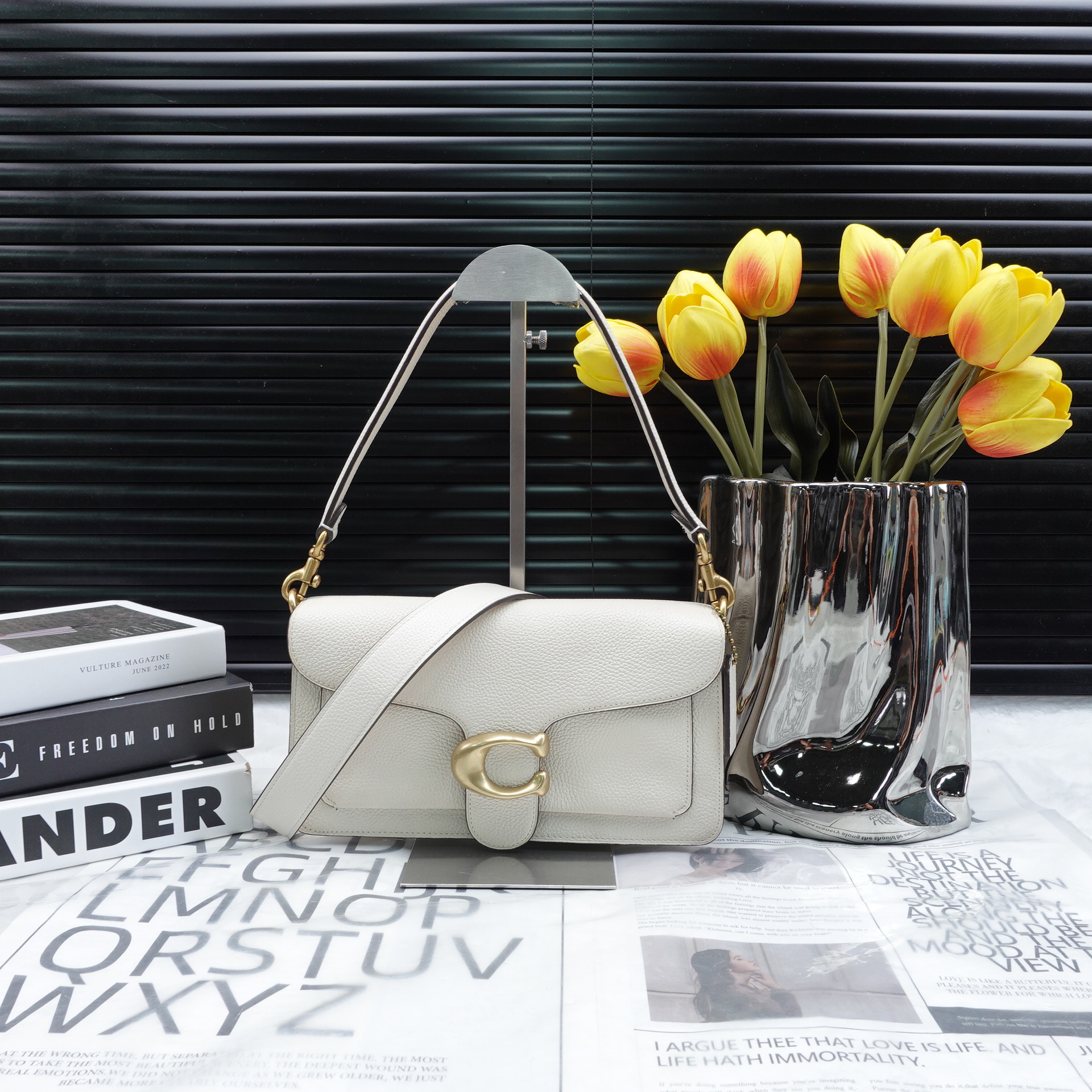 95新 COACH/蔻驰 单肩包/T10224034