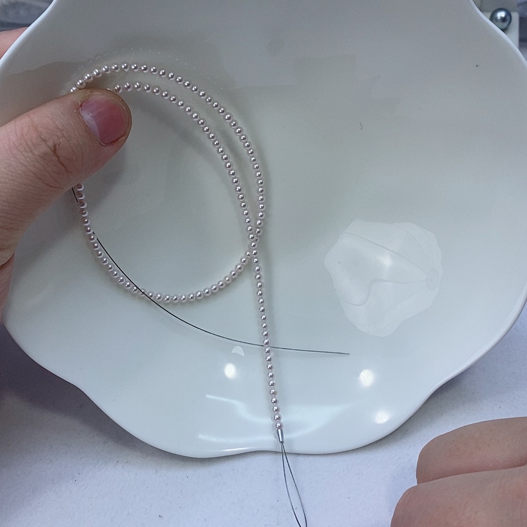 淡水珍珠颈饰银S925镶嵌