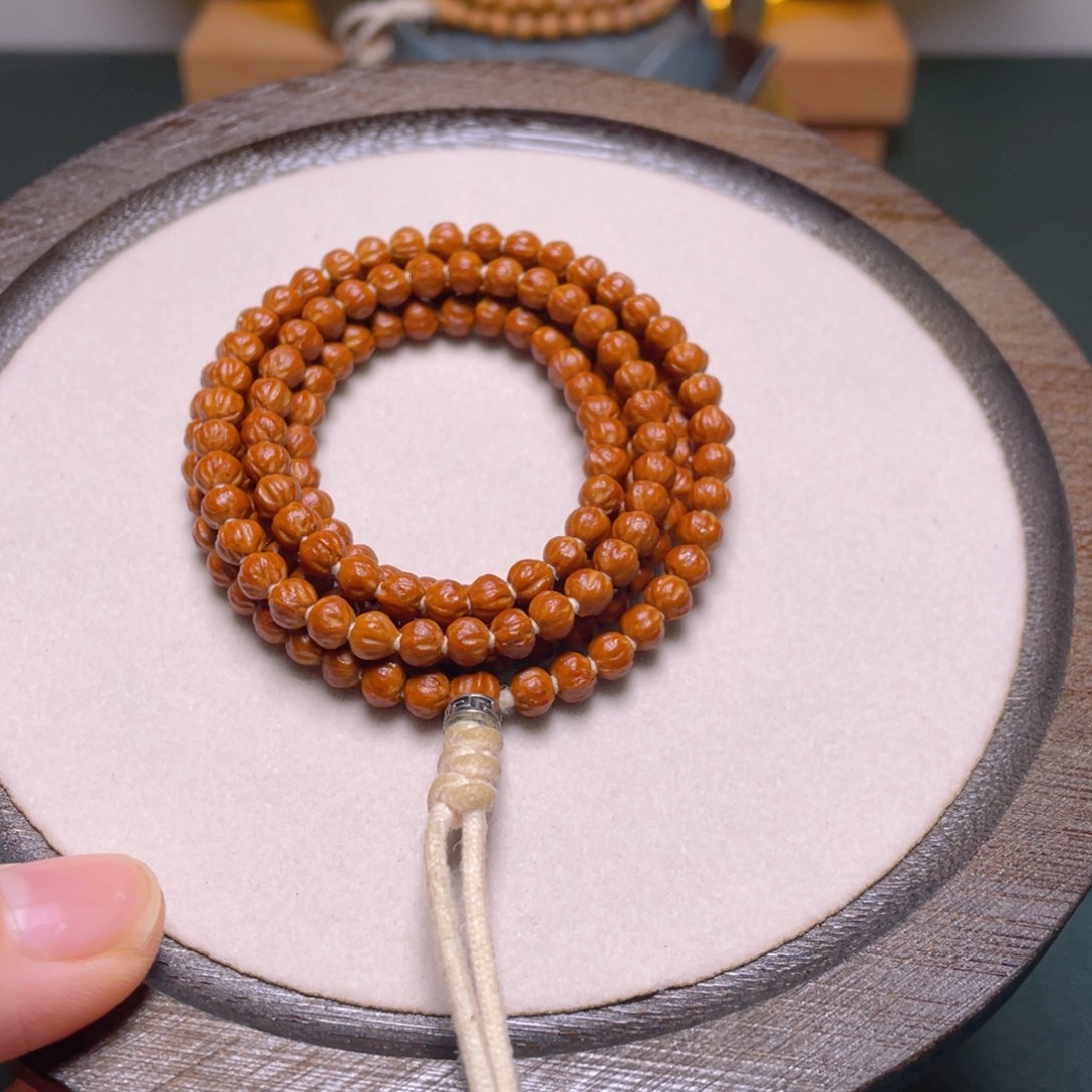 柏香籽/百香籽吊坠莲花金豆