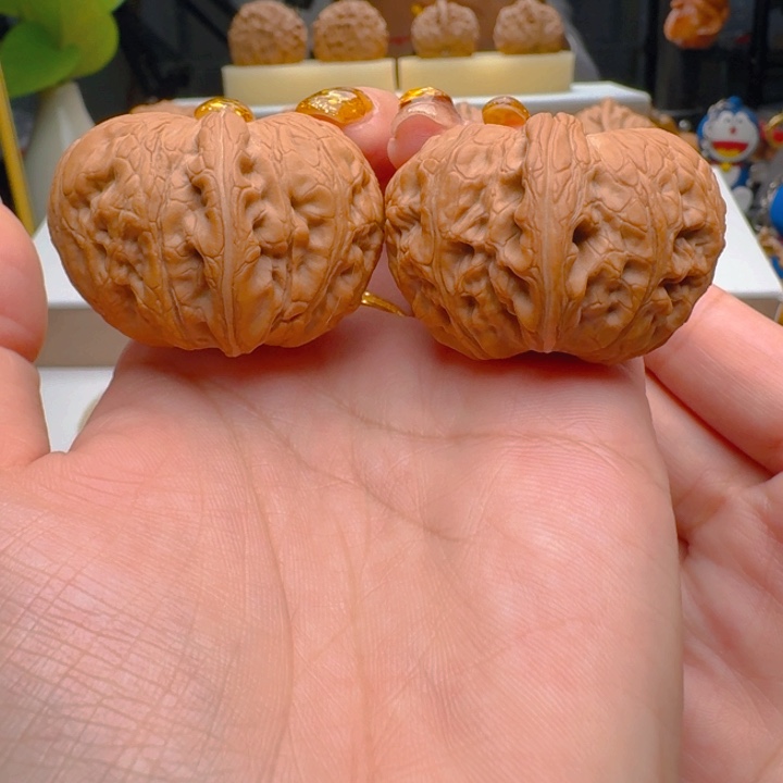 把件核桃41双翘肩元宝