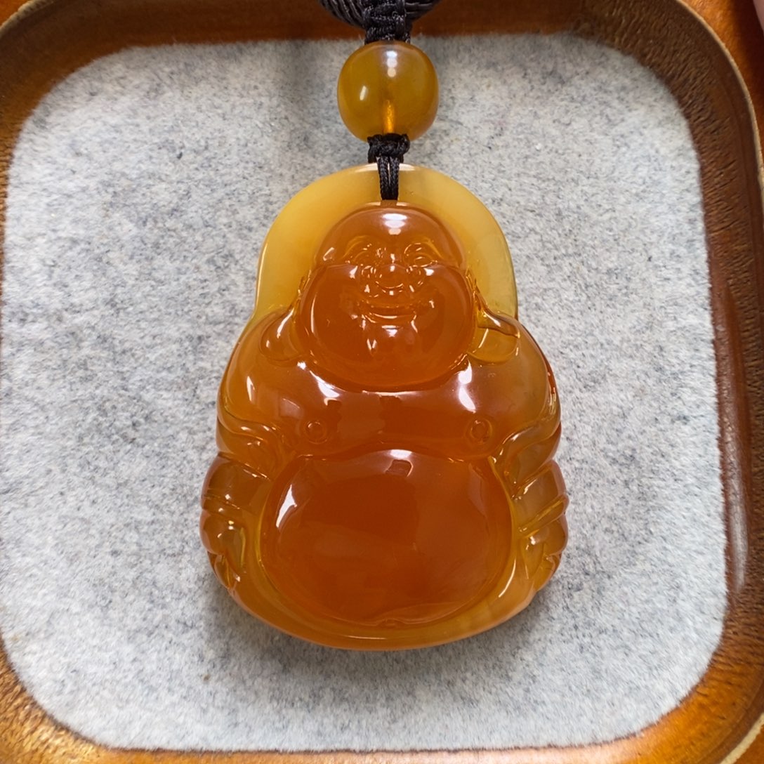 未镶嵌项链蜜蜡蜜蜡吊坠
