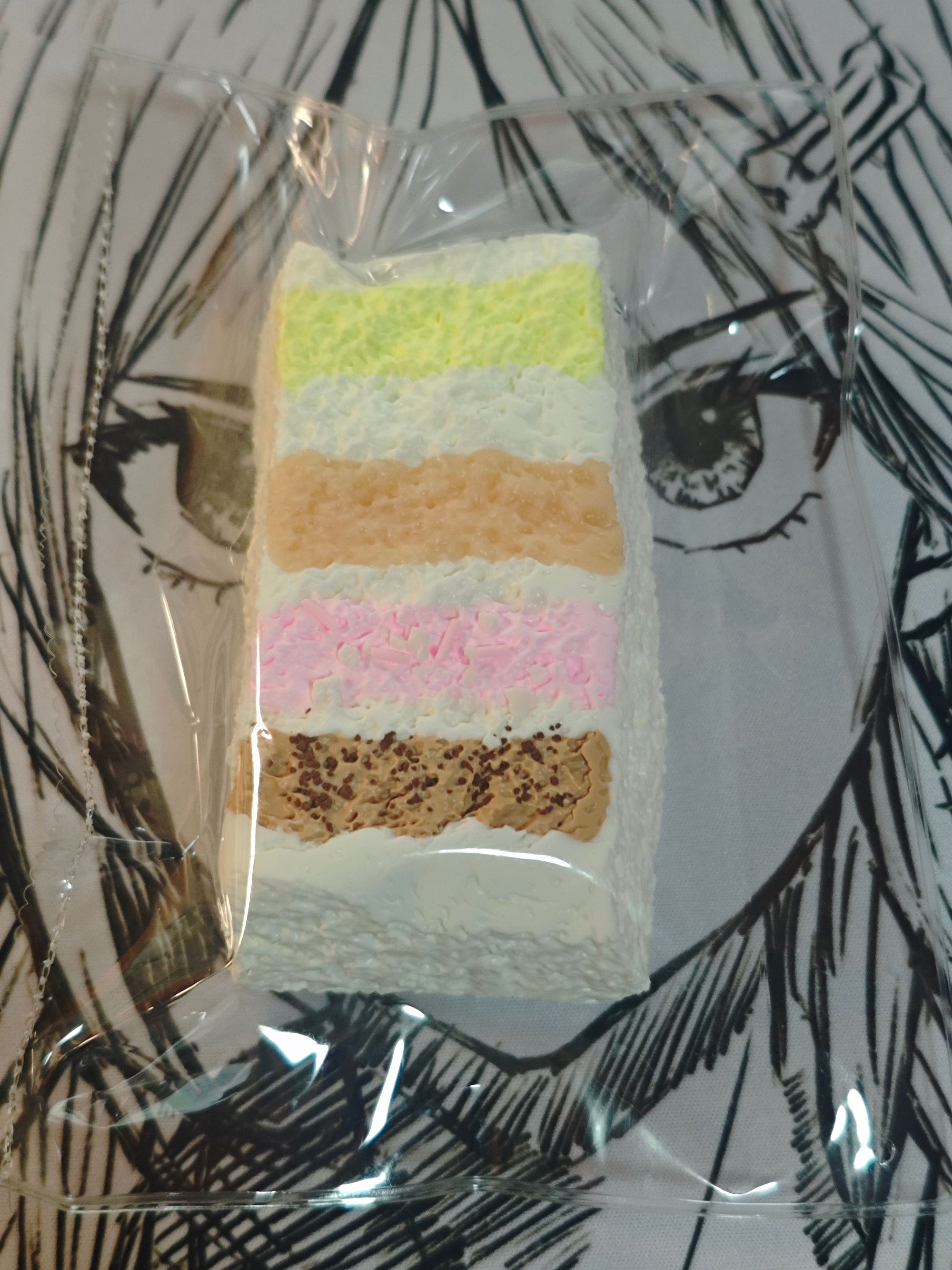 彩虹长吐司 捏捏乐