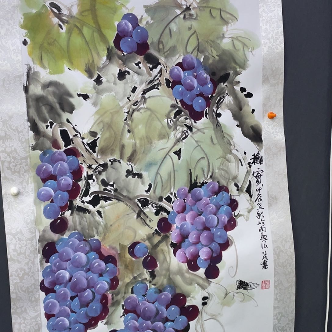 国画老*头绘画作品老师6666