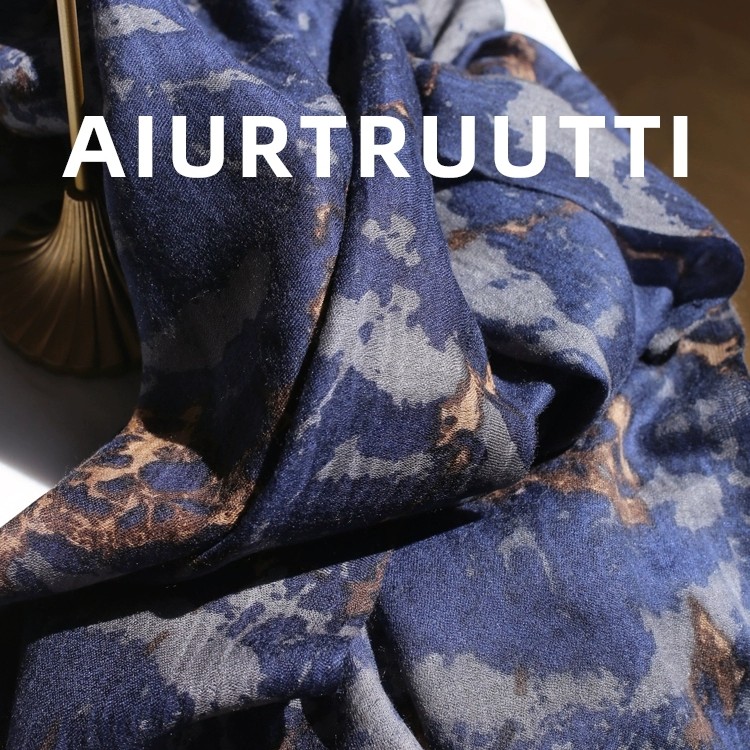 意大利设计审美水溶羊绒外搭防晒披肩围巾 春夏戒指绒 空调披肩