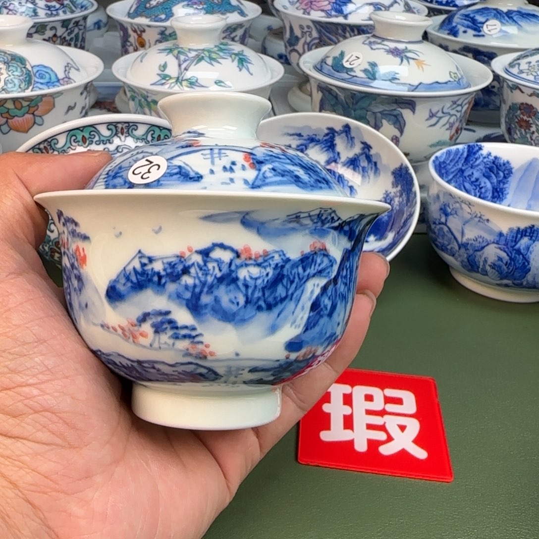 景德镇手绘茶器闪购32