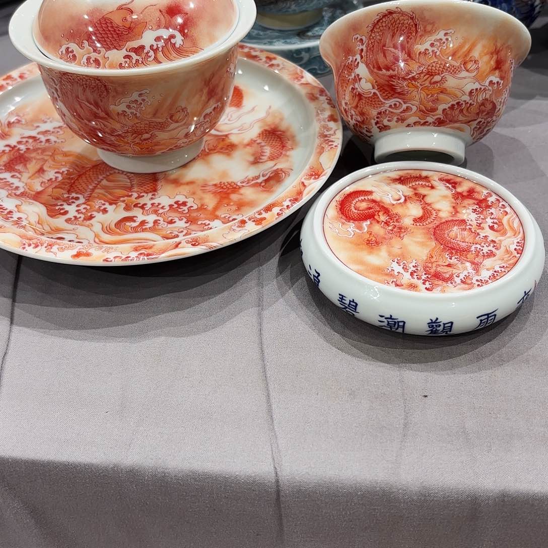 瓷片景德镇瓷器展和