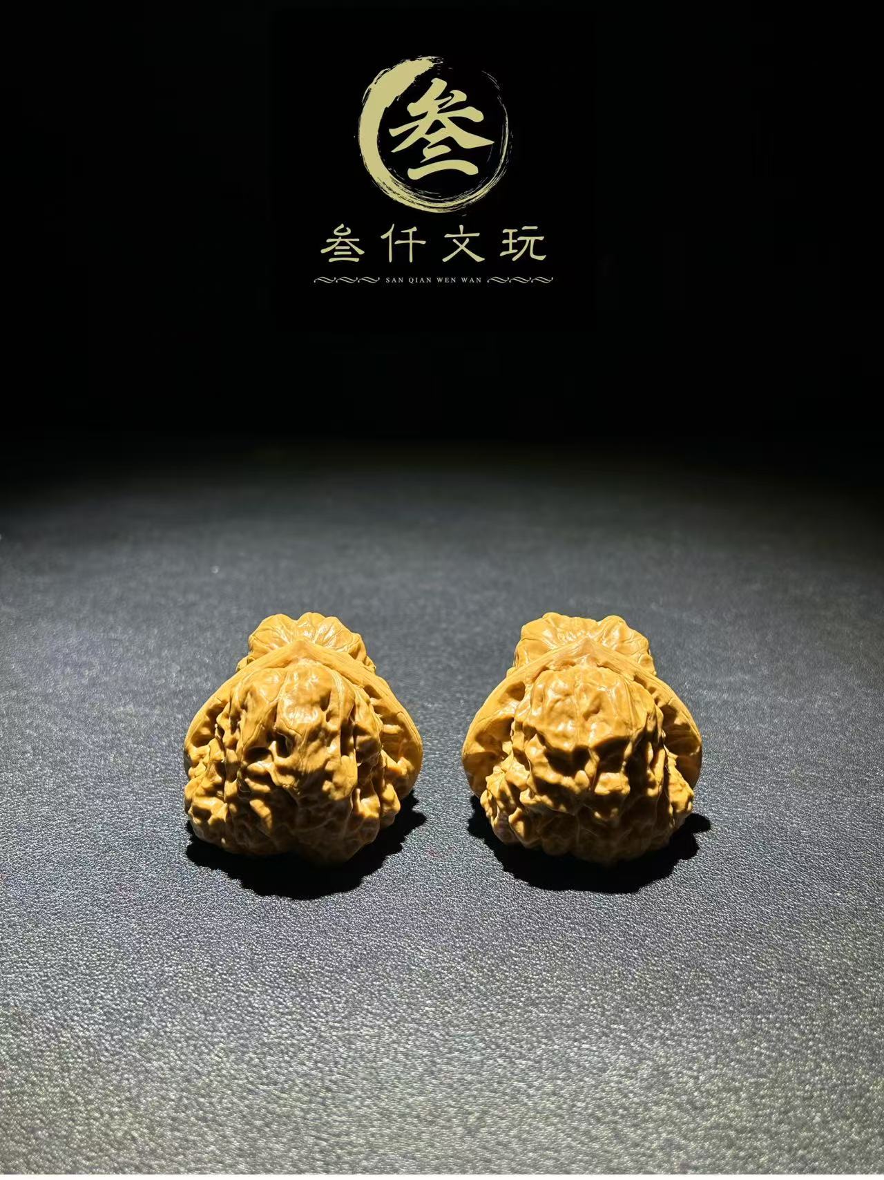 天宫系列-三角蛙文玩核桃-叁仟文玩·SANQIAN
