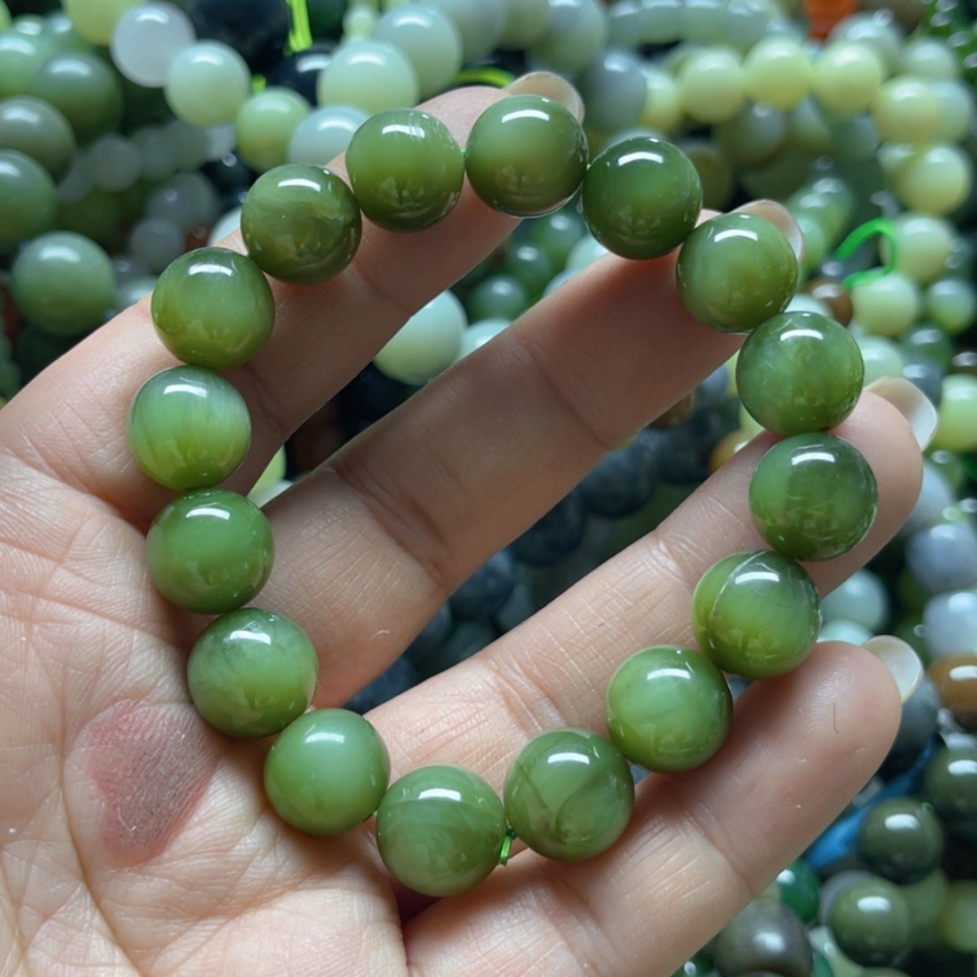 和田玉手链未镶嵌