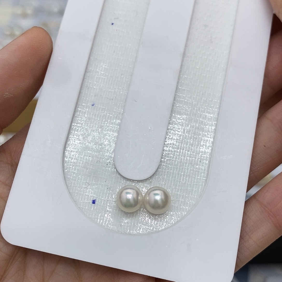 静****耳饰海水珍珠未镶嵌