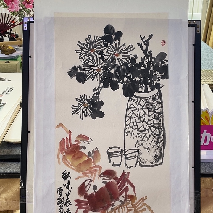 国画张圣敏先生纯手绘作品