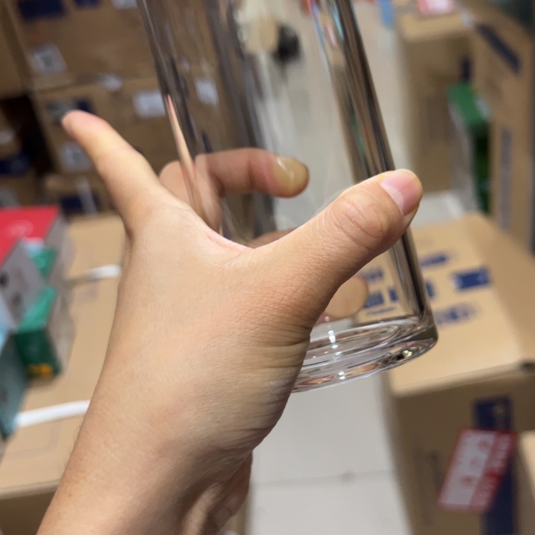 玻璃杯4104101205本色单层烫手➕被套