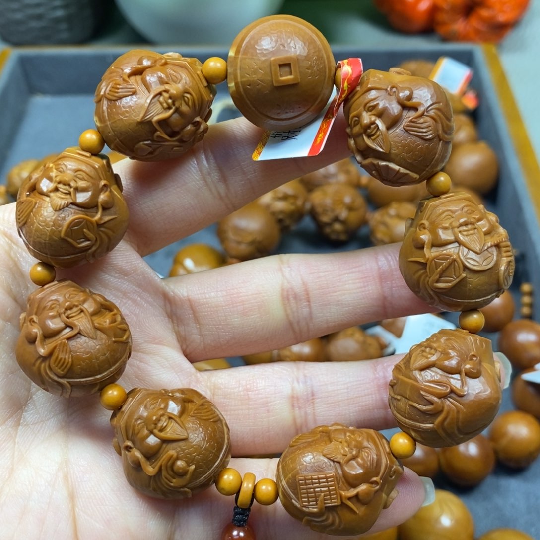 橄榄核手串/手链顾卫东 财源滚滚手串