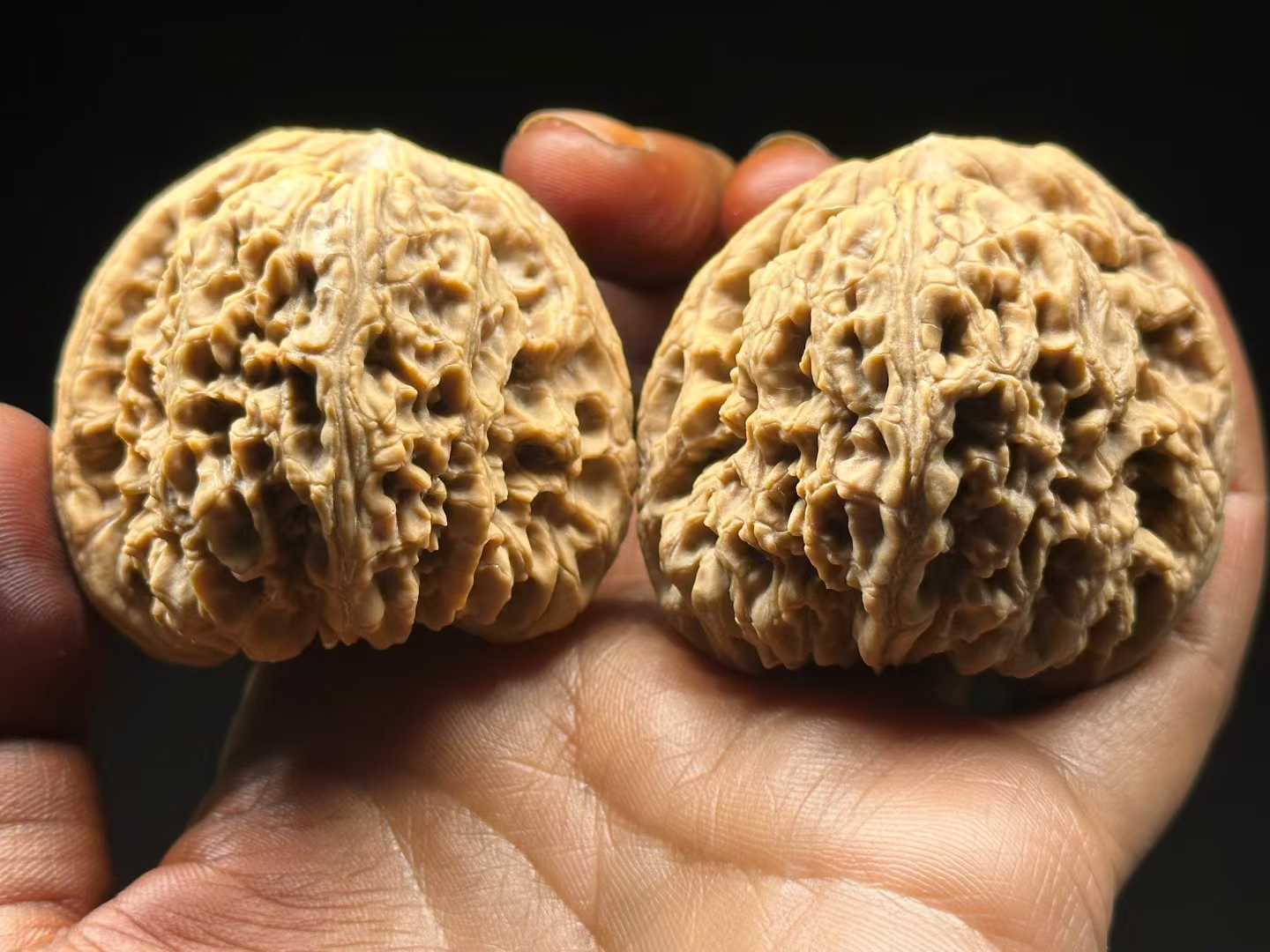 南将石2506号矮桩超大克重 放射性菊花底 大万字纹 宽47.8/48.3