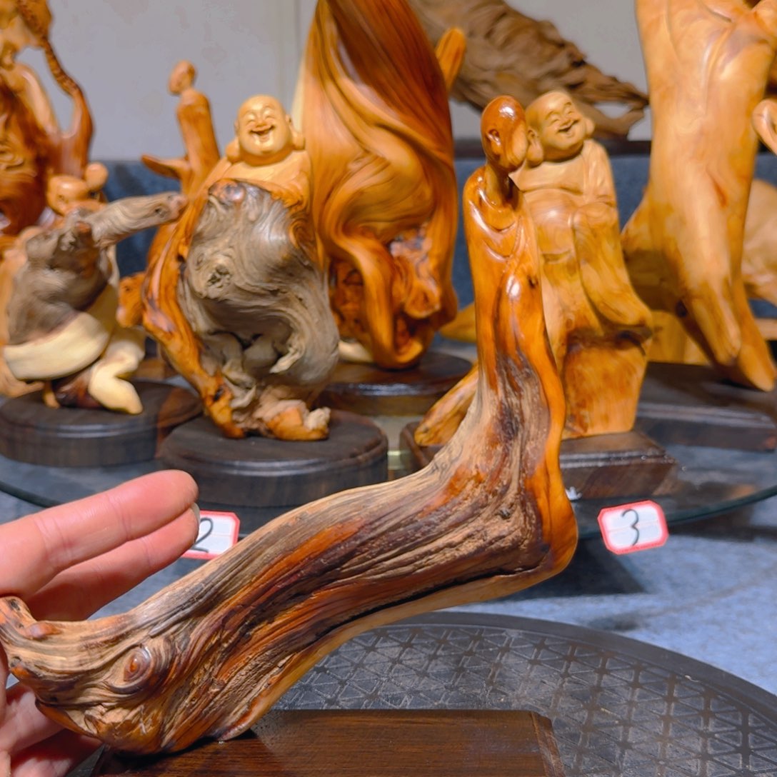 柏木（崖柏）崖柏手把件摆件