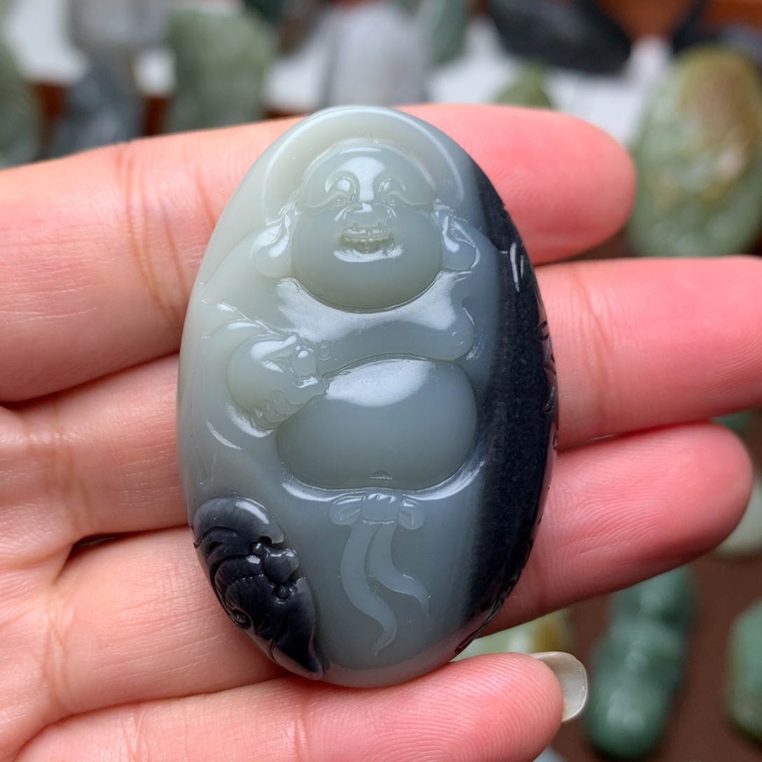 和田玉挂件未镶嵌