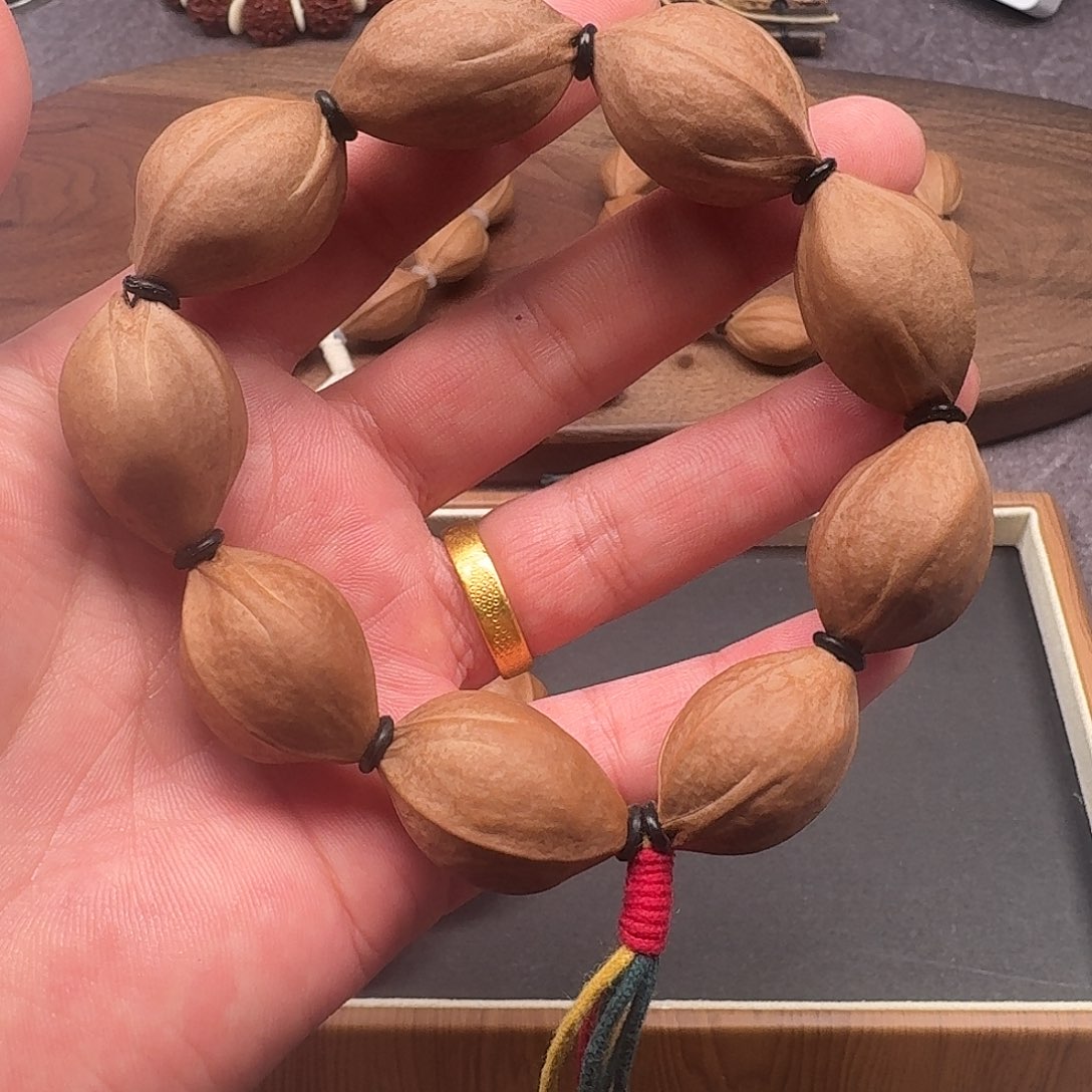 橄榄核手串/手链B****o2030精品头货梅林铁核