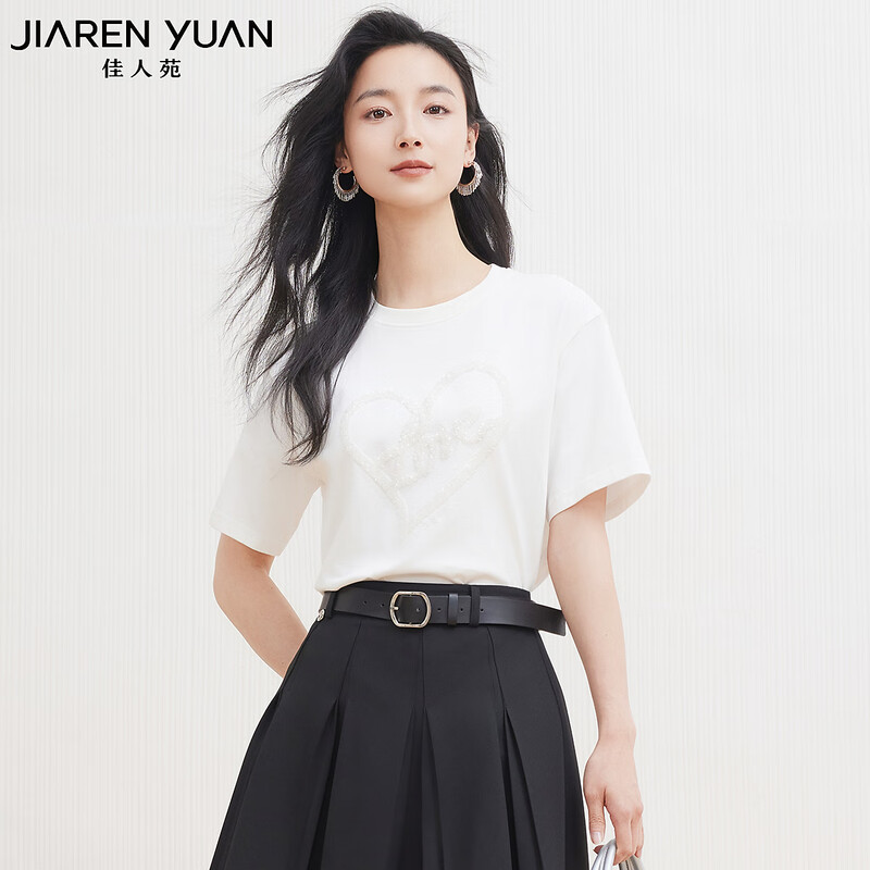 佳人苑T恤女秋季新款J438121