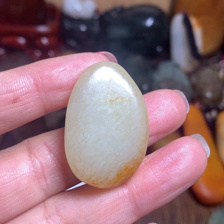 和田玉（糖玉）挂件未镶嵌