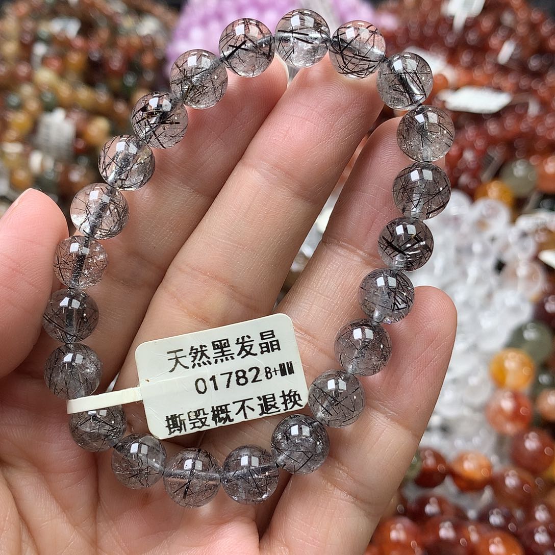 未镶嵌水晶手链，，