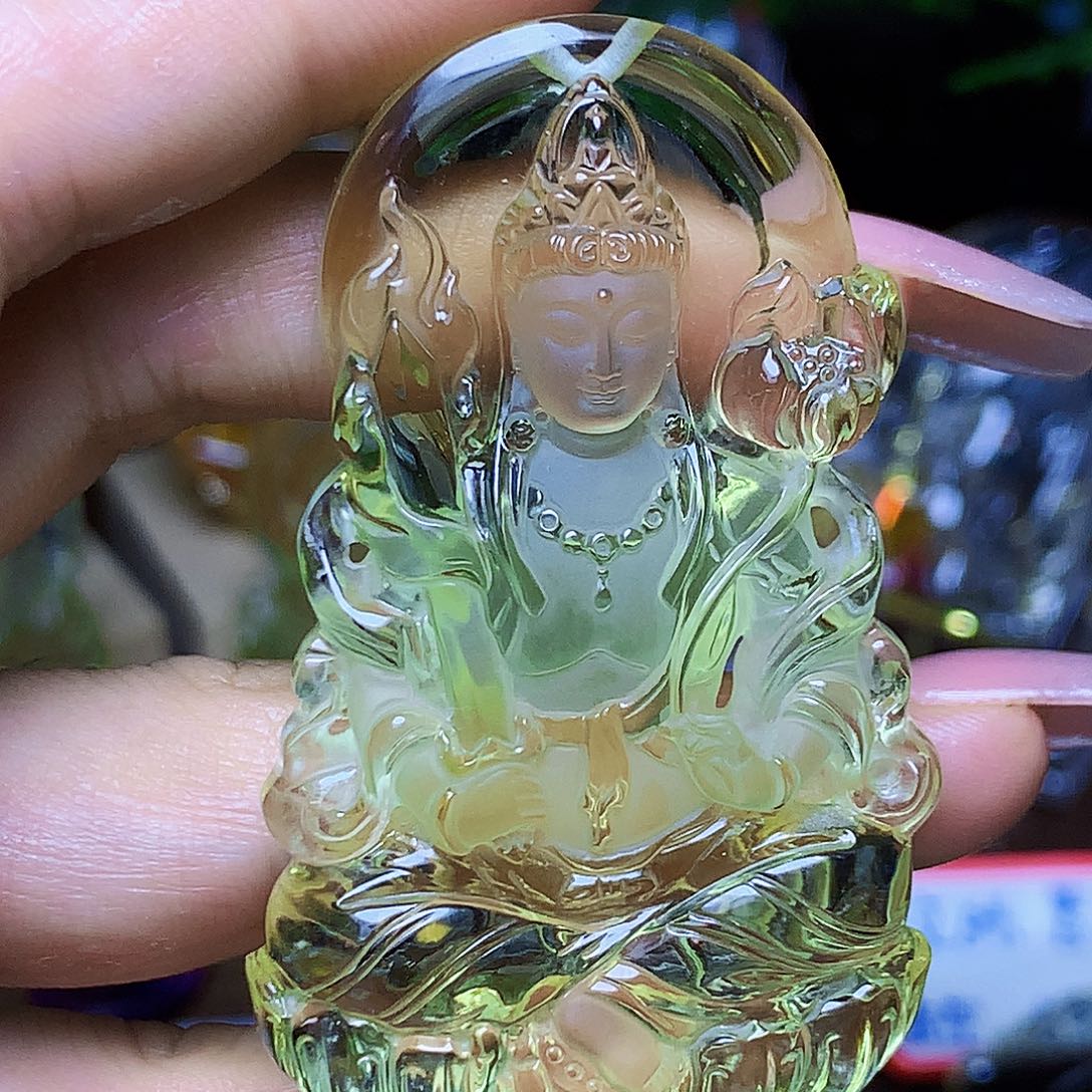 扶***风颈饰未镶嵌水晶天然