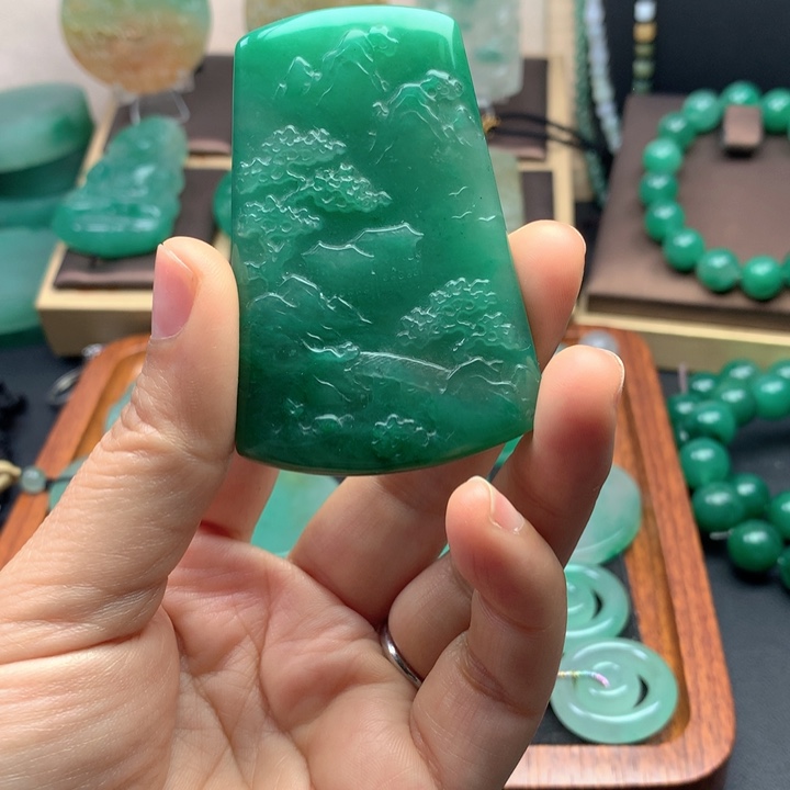 未镶嵌石英质玉珠宝半成品