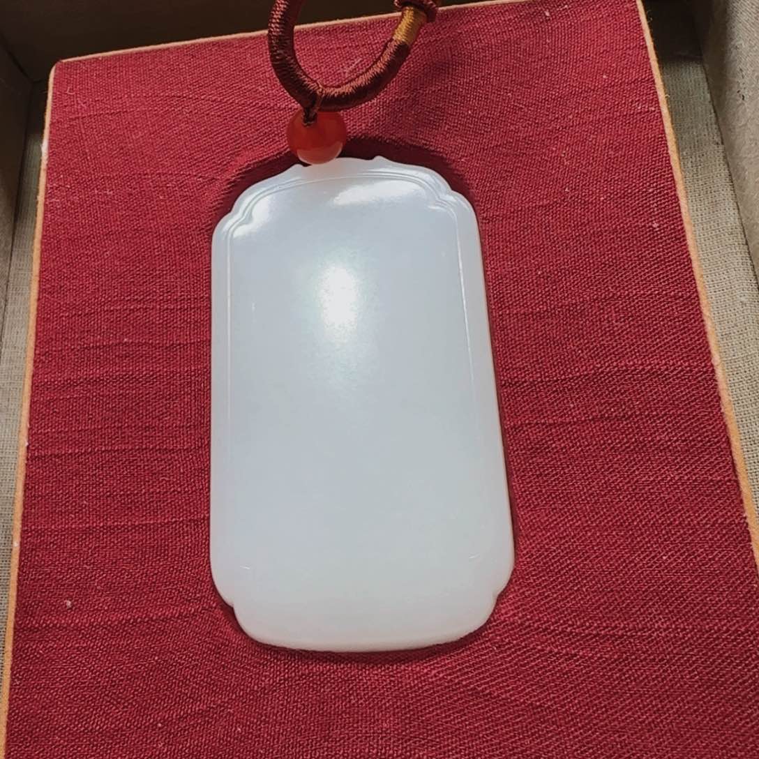 和田玉挂件未镶嵌