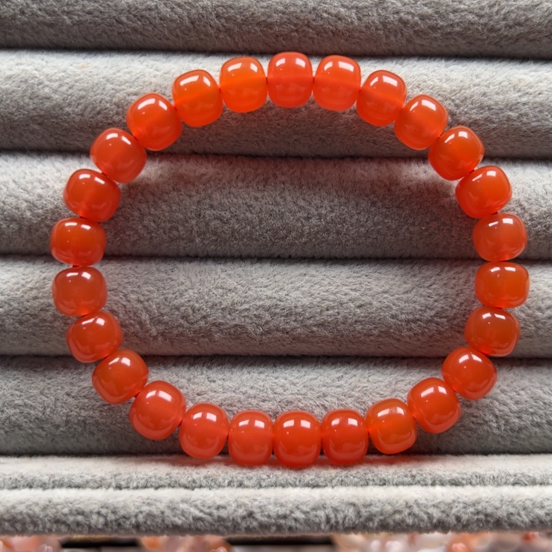 南红玛瑙未镶嵌老型8mm