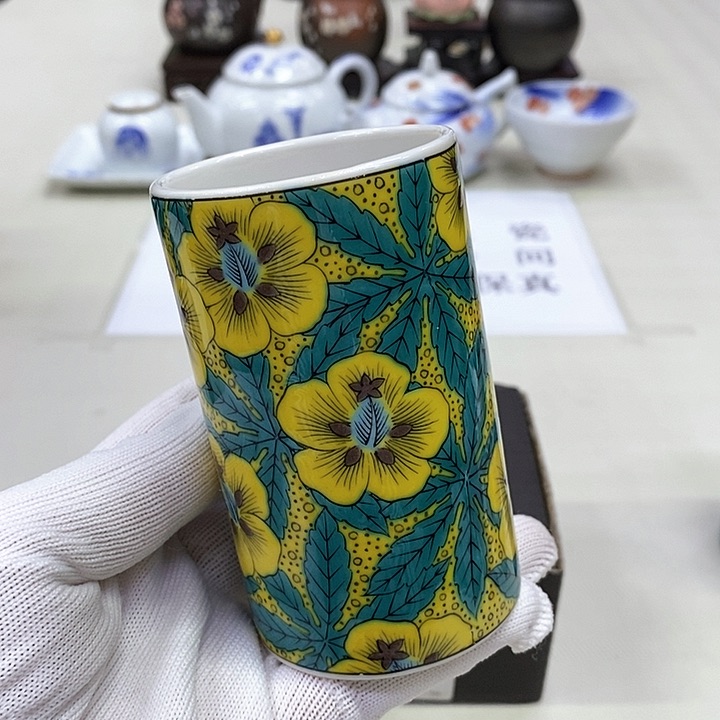 摆件九谷正品保真