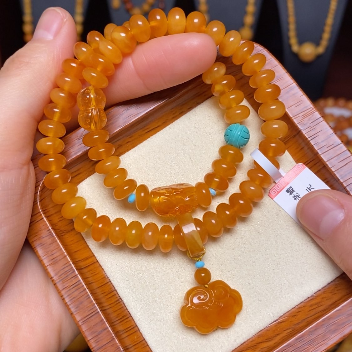 【闪购商品】蜜蜡手链未镶嵌手串