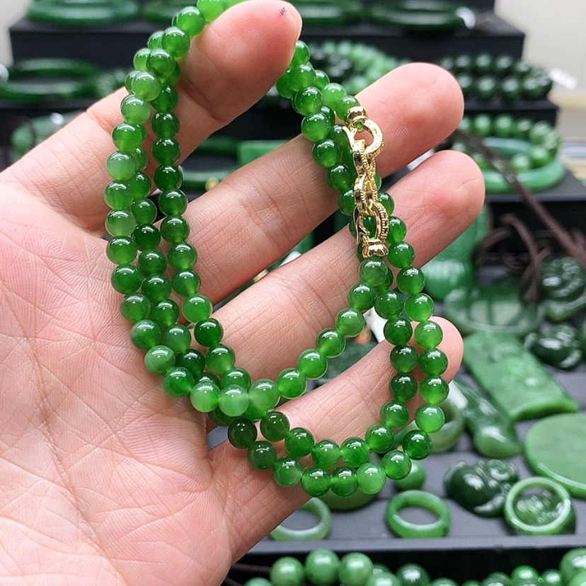 【闪购商品】和田玉（碧玉）颈饰未镶嵌