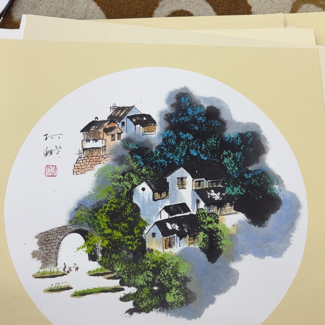 国画斗方够防拍防拍