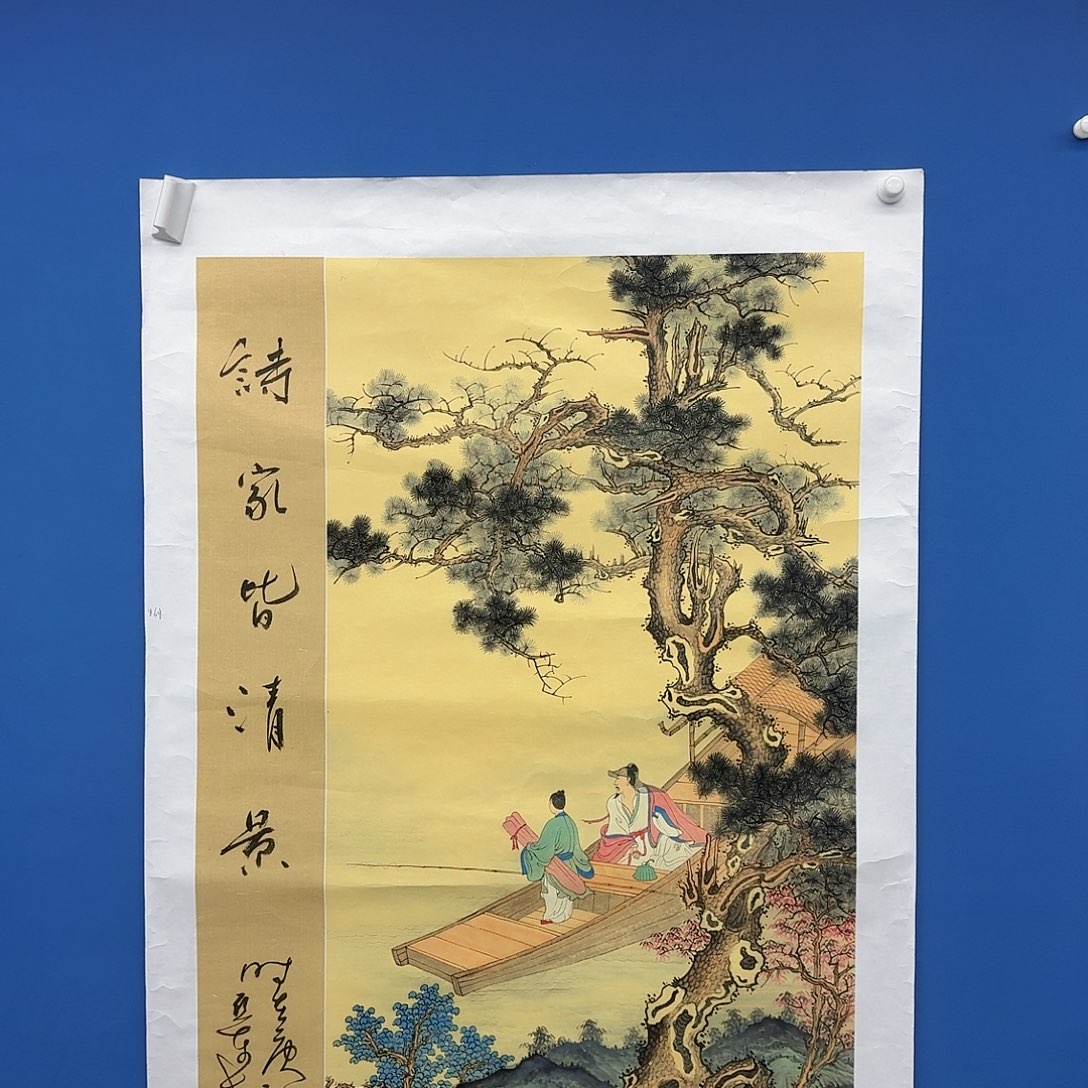 国画多次参加国内外大型