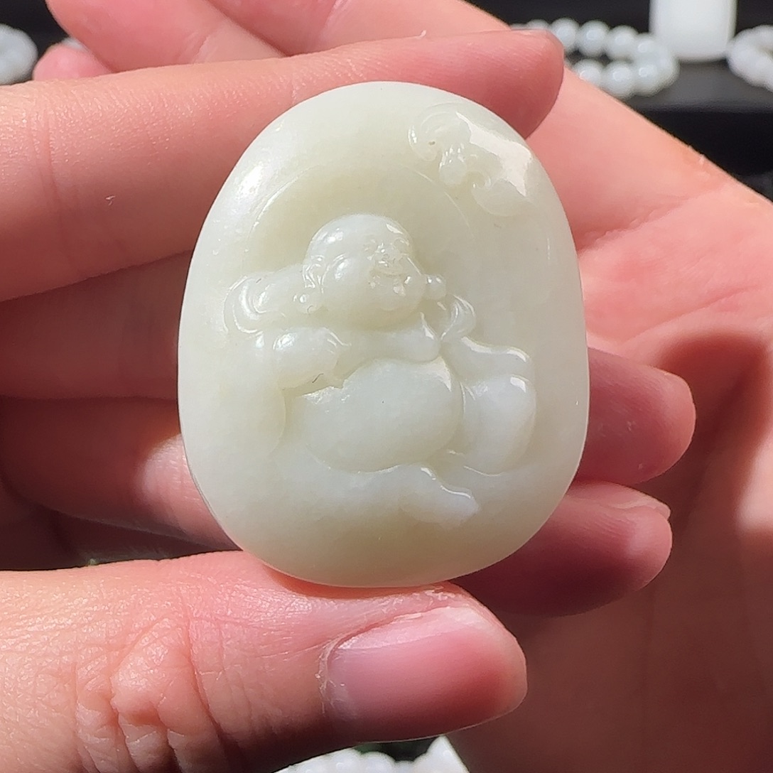 和田玉（白玉）未镶嵌颈饰